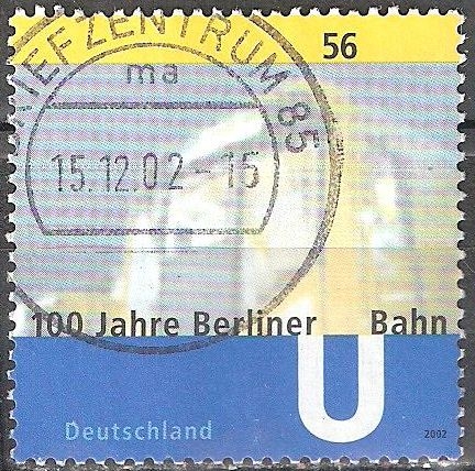 100 años del metro de Berlín.