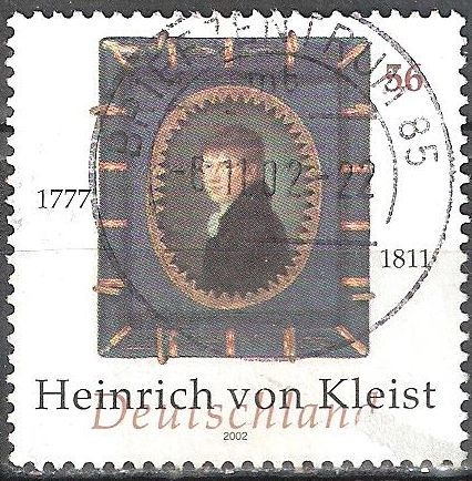 225.º nacimiento Anniv. de Heinrich von Kleist,dramaturgo y poeta.