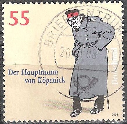 Centenario del robo de efectivo del capitán de Köpenick.