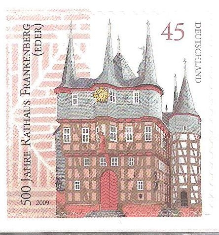 500 años Ayuntamiento Frankenberg an der Eder.