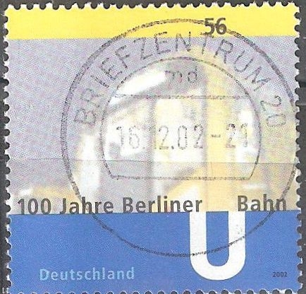 100 años del metro de Berlín.