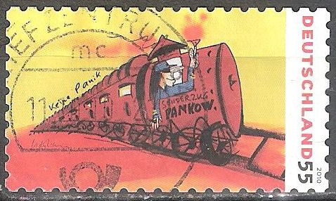 Pinturas de Udo Lindenberg: Tren especial a Pankow.