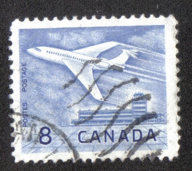 Jet Airliner sobre Ottawa