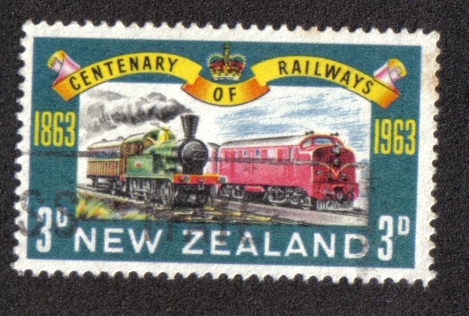 100 años de ferrocarriles de Nueva Zelanda