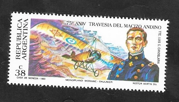 1819 - 75 Anivº de la travesia del Macizo Andino, Luis Candelaria