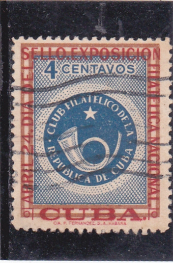 club filatélico de la rep. de Cuba