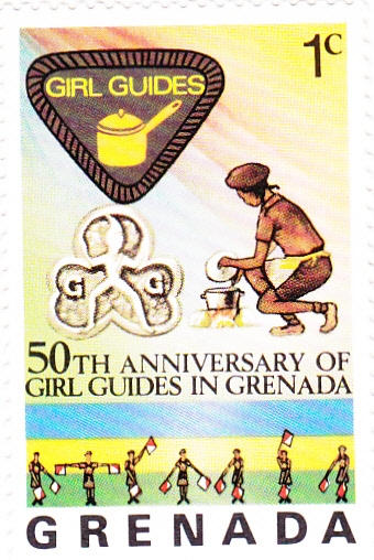 50 aniversario de niñas guia en Grenada