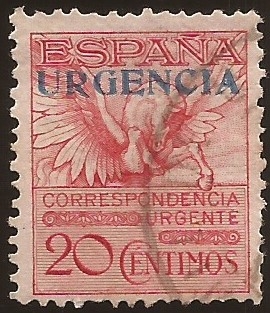 Pegaso. Correo Urgente  1930  20 cents