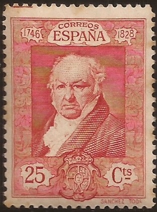 Retrato de Goya  1930  25 cents