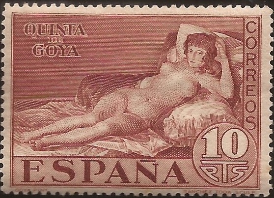 La Maja Desnuda  1930  10 ptas