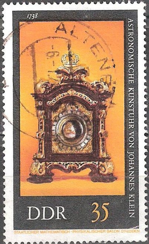 Reloj Astronómico de John Small,1738 (DDR).