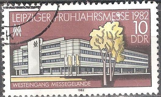 Feria de primavera de Leipzig 1982-DDR.