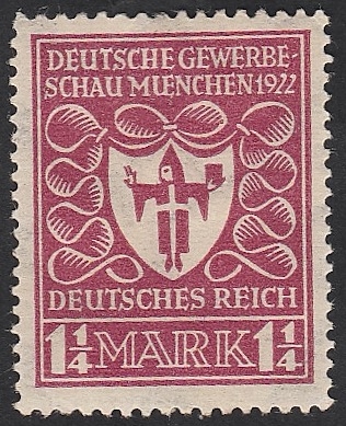 Reich - 214 - Exposición industrial en Munich