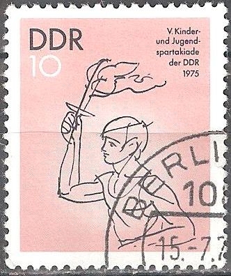 V. Spartakiade de niños y jóvenes de la DDR 1975.