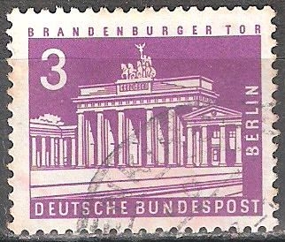 Edificios y monumentos de Berlín. Puerta de Brandenburgo.