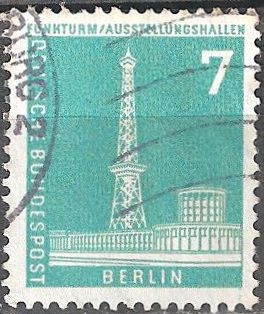 Edificios y monumentos de Berlín. Torre de Radio y Sala de Exposiciones.