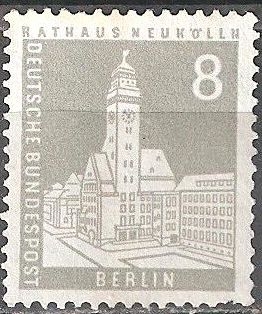 Edificios y monumentos de Berlín.Ayuntamiento de Neukölln. 