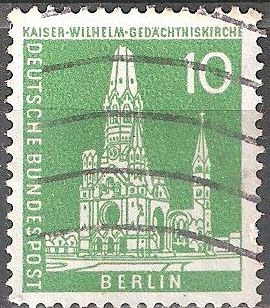 Edificios y monumentos de Berlín. Iglesia Memorial Kaiser Wilhelm.