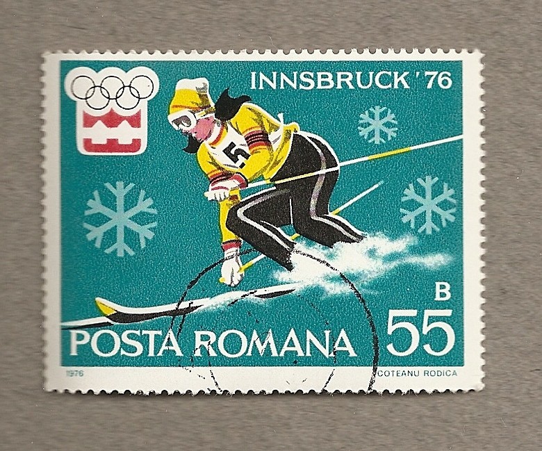Olimpiadas invierno Innsbruck 1976