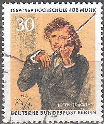 Cent de la Academia de Música de Berlín,J. Joachim(violinista y director,después de A. von Menzel.
