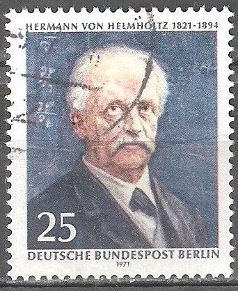 150 aniversario de Hermann von Helmholtz (científico).