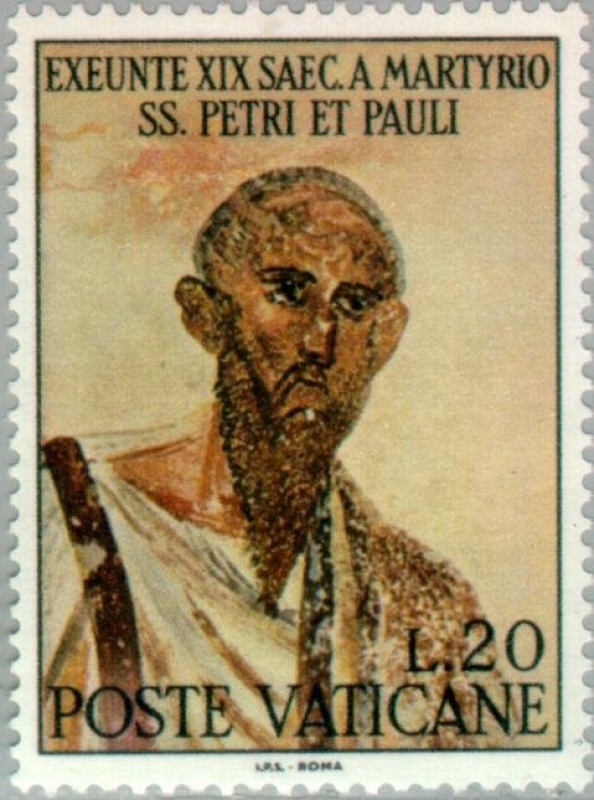 XIX centenario del martirio de los Santos Pedro y Pablo