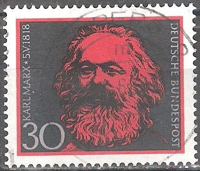 150a Aniv nacimiento de Karl Marx.