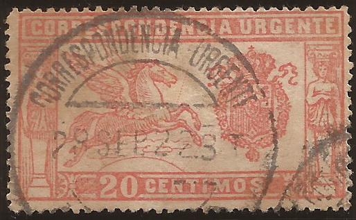 Pegaso. Correo Urgente  1925  20 cents