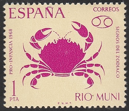 rio muni - 83 - Cáncer, signo del zodiaco
