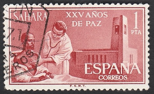 sahara español - 240 - XXV Años de Paz, asistencia médica