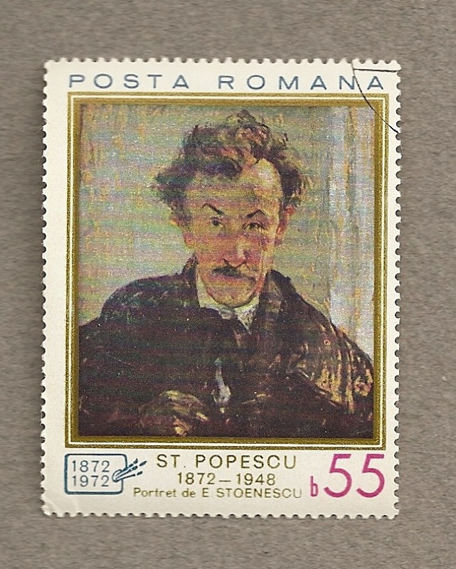 Stefan Popescu, Autoretrato