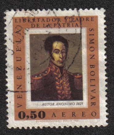 Simon Bolivar en pinturas