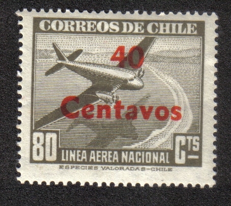 Tipo de avión DC 2 en la costa