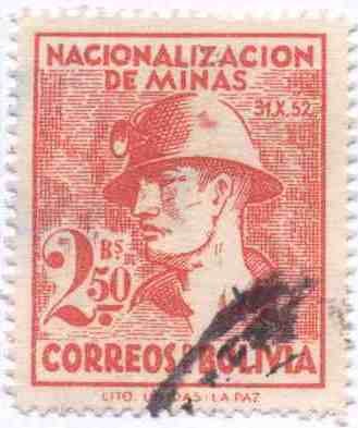 Conmemoracion de la Nacionalizacion de las Minas