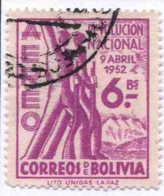 Aniversario de la revolucion del 9 de abril de 1952