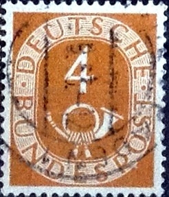 Scott#671 intercambio, 0,20 usd, 4 cents. 1951