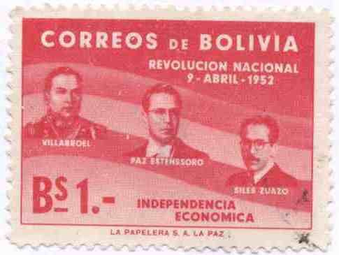 Aniversario de la revolucion del 9 de abril de 1952