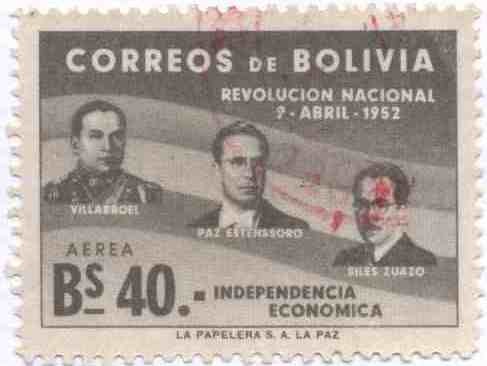 Aniversario de la revolucion del 9 de abril de 1952