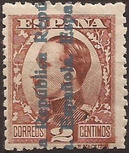 Alfonso XIII. República Española 1931 2 cents