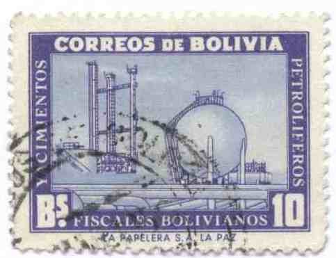 En homenaje a Yacimientos Petroliferos Fiscales Bolivianos