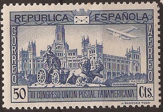 III Congreso Unión Postal Panamericana 1931 50 cents