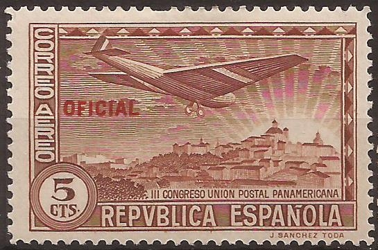 III Congreso Unión Postal Panamericana OFICIAL 1931 5 cents