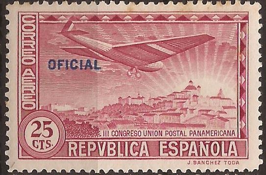 III Congreso Unión Postal Panamericana OFICIAL 1931 25 cents