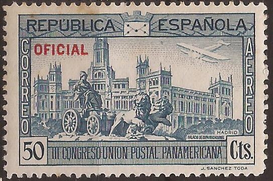 III Congreso Unión Postal Panamericana OFICIAL 1931 50 cents