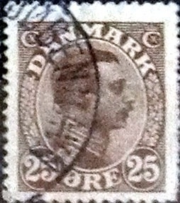 Scott#106 intercambio, 0,45 usd, 25 cents. 1913