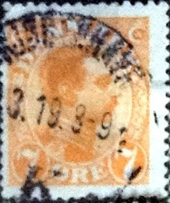 Scott#98 intercambio, 1,10 usd, 7 cents. 1918