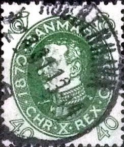 Scott#219 intercambio, 1,00 usd, 40 cents. 1930