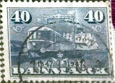 Scott#303 intercambio, 0,75 usd, 40 cents. 1947