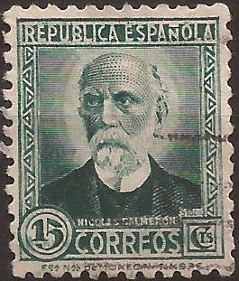 Nicolás Salmerón  1931  15 cents