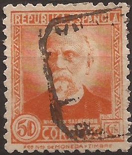 Nicolás Salmerón  1931 50 cents